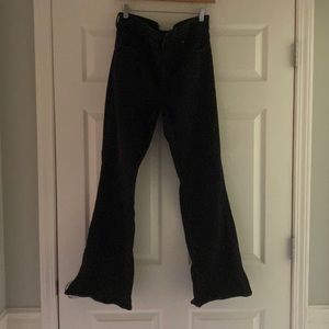 American Eagle High Rise Artistic Flare Jeans
